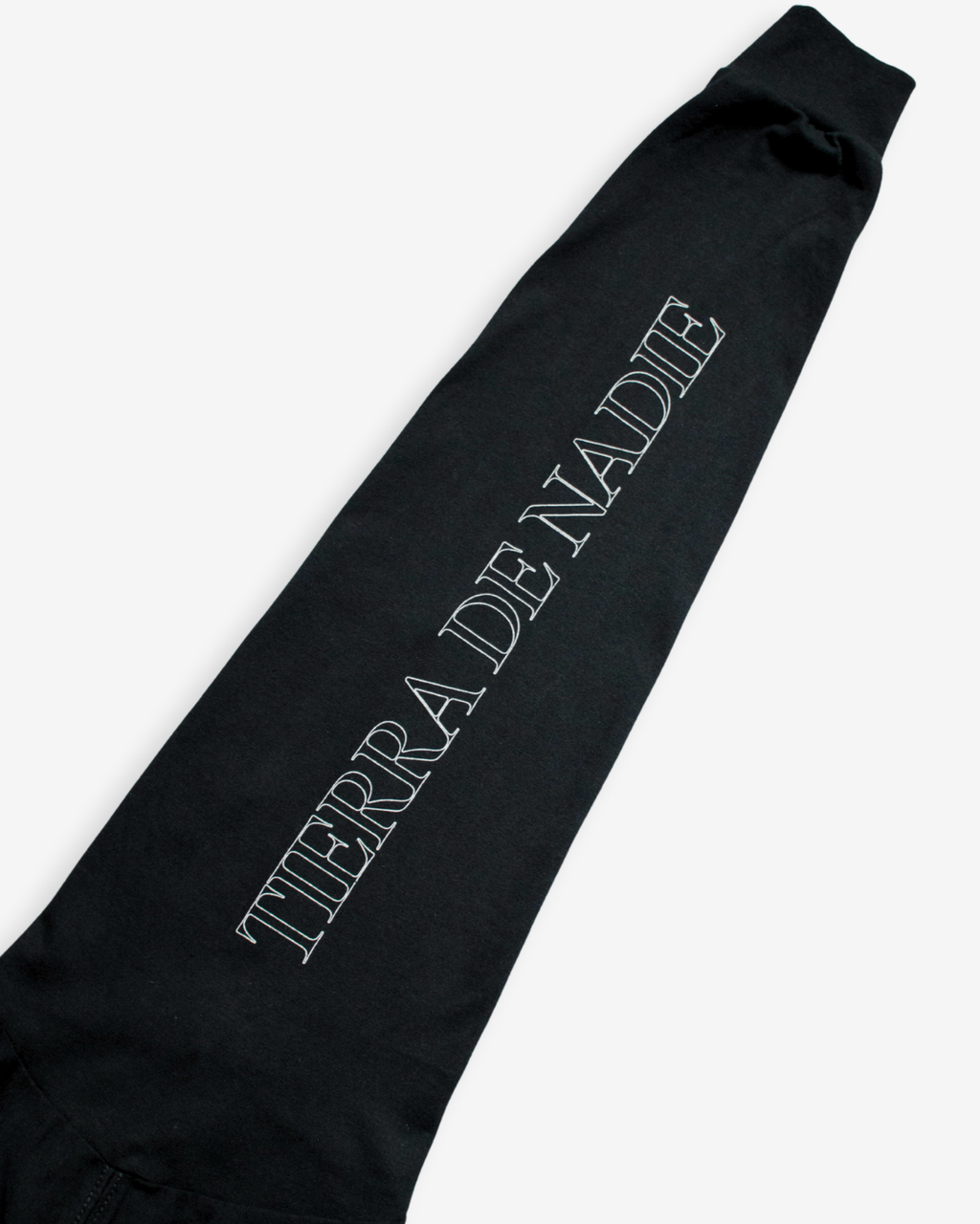 Long-Sleeve Tee with Album Artwork - Black