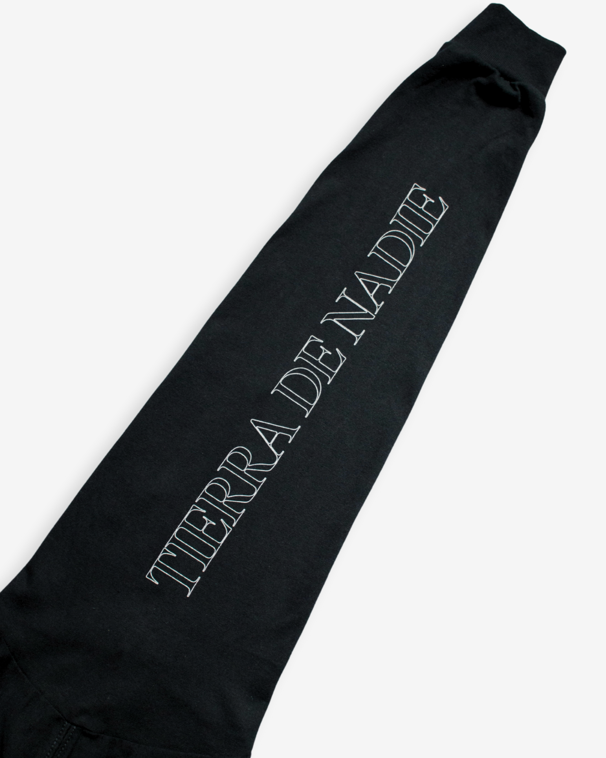 Long-Sleeve Tee with Album Artwork - Black