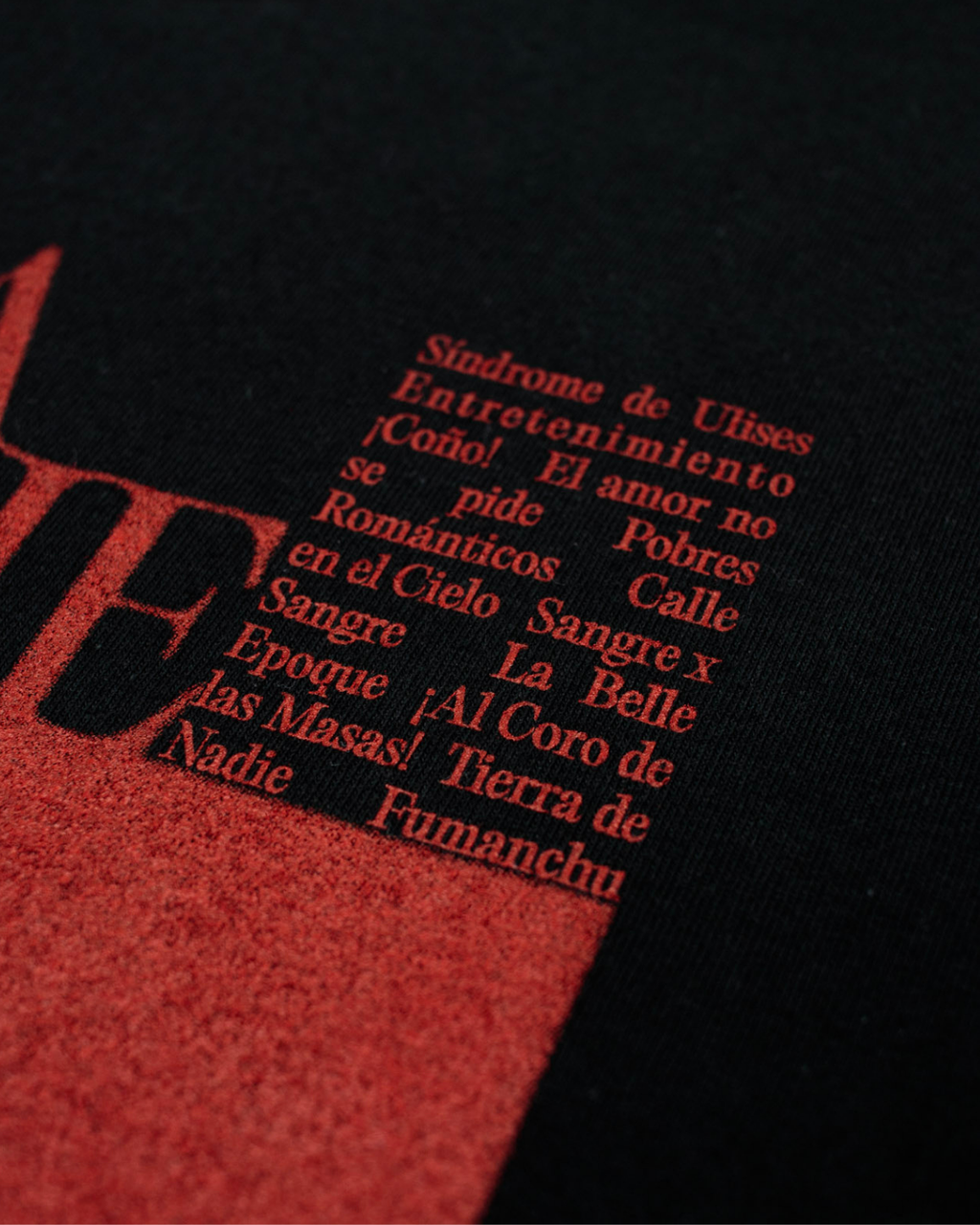 Short-Sleeve Tee with Tour Graphic - Black