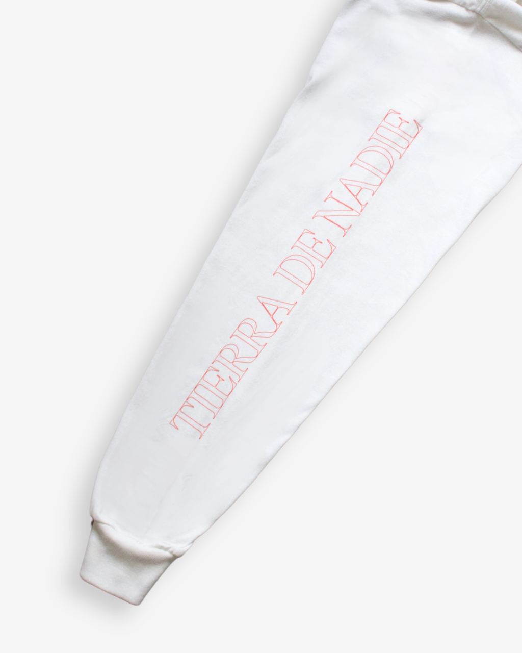 Long-Sleeve Tee with Album Artwork - White